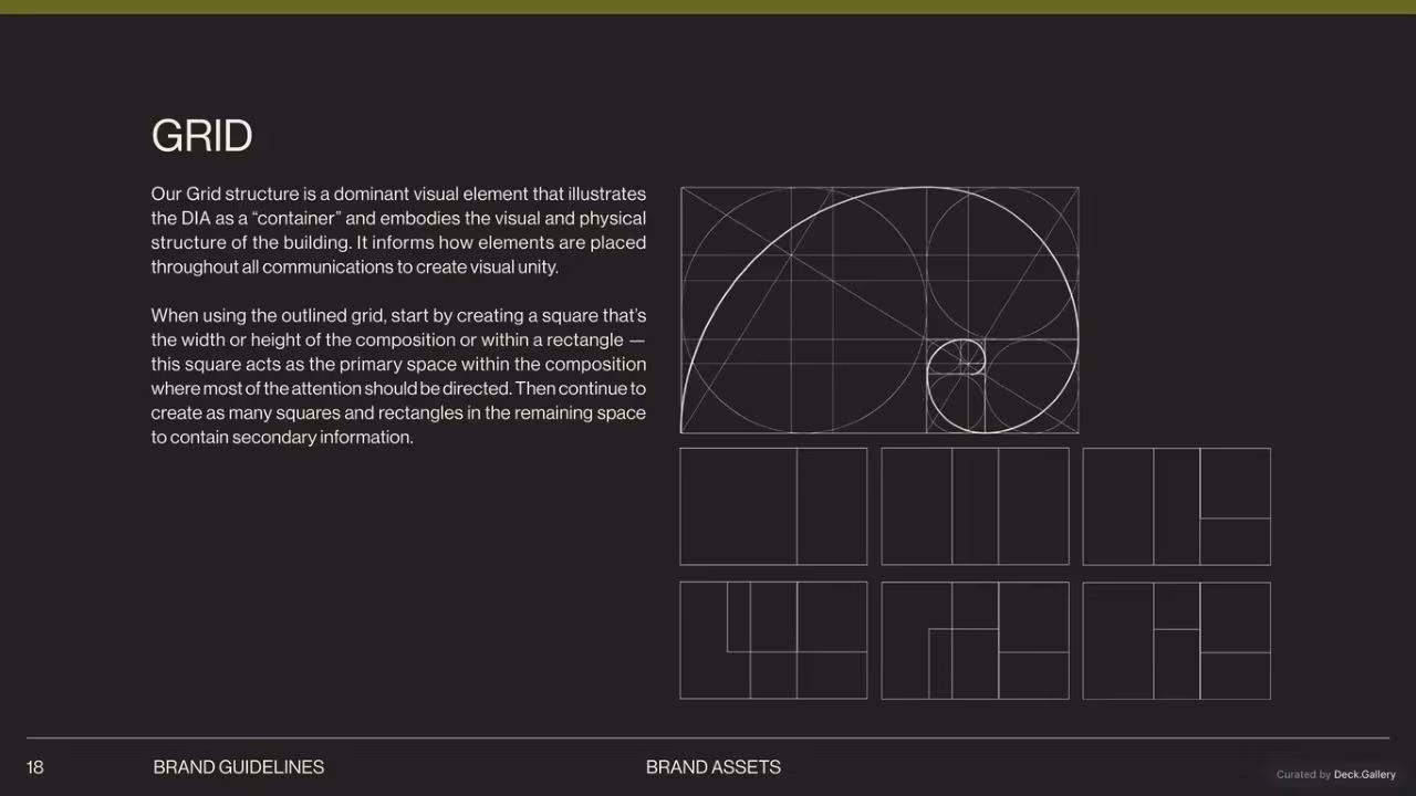 Detroit Institute of Arts Brand Guidelines, slide 18