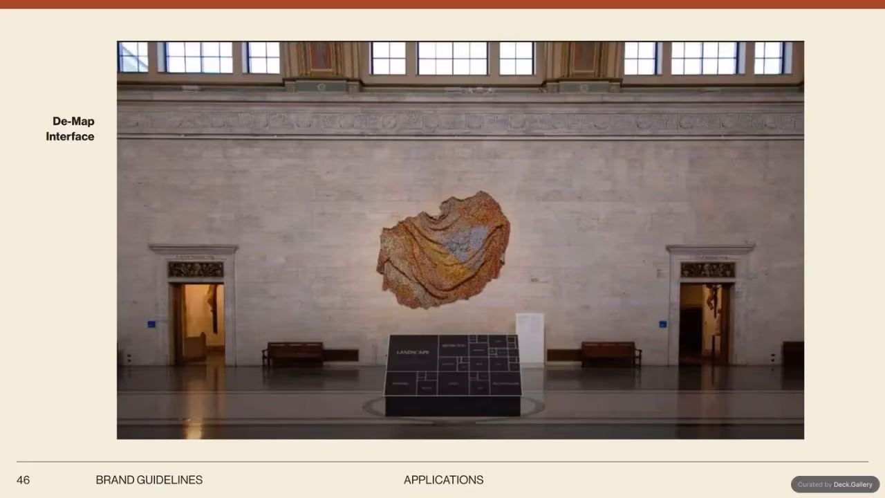 Detroit Institute of Arts Brand Guidelines, slide 46
