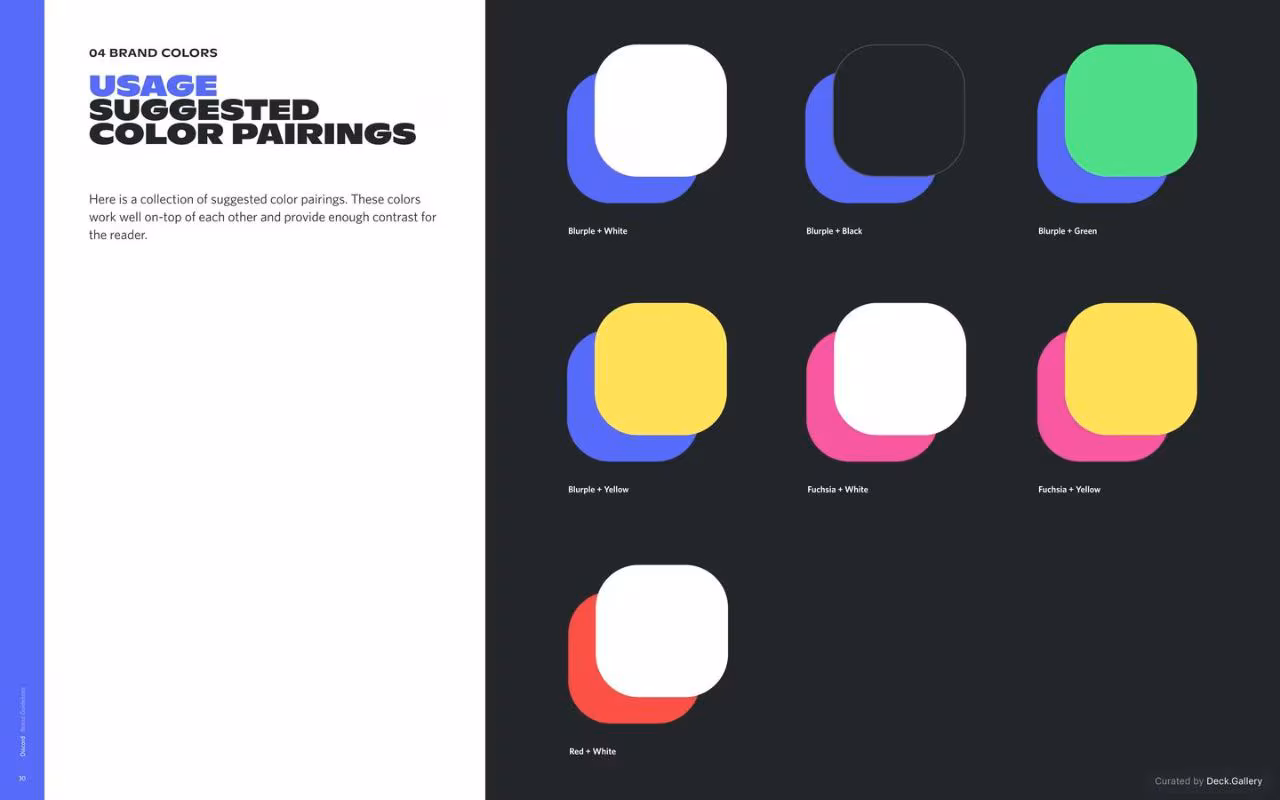 Discord Brand Guidelines 2021, slide 30