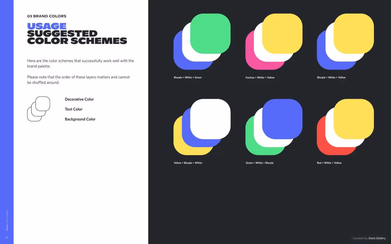 Discord Brand Guidelines 2021, slide 32