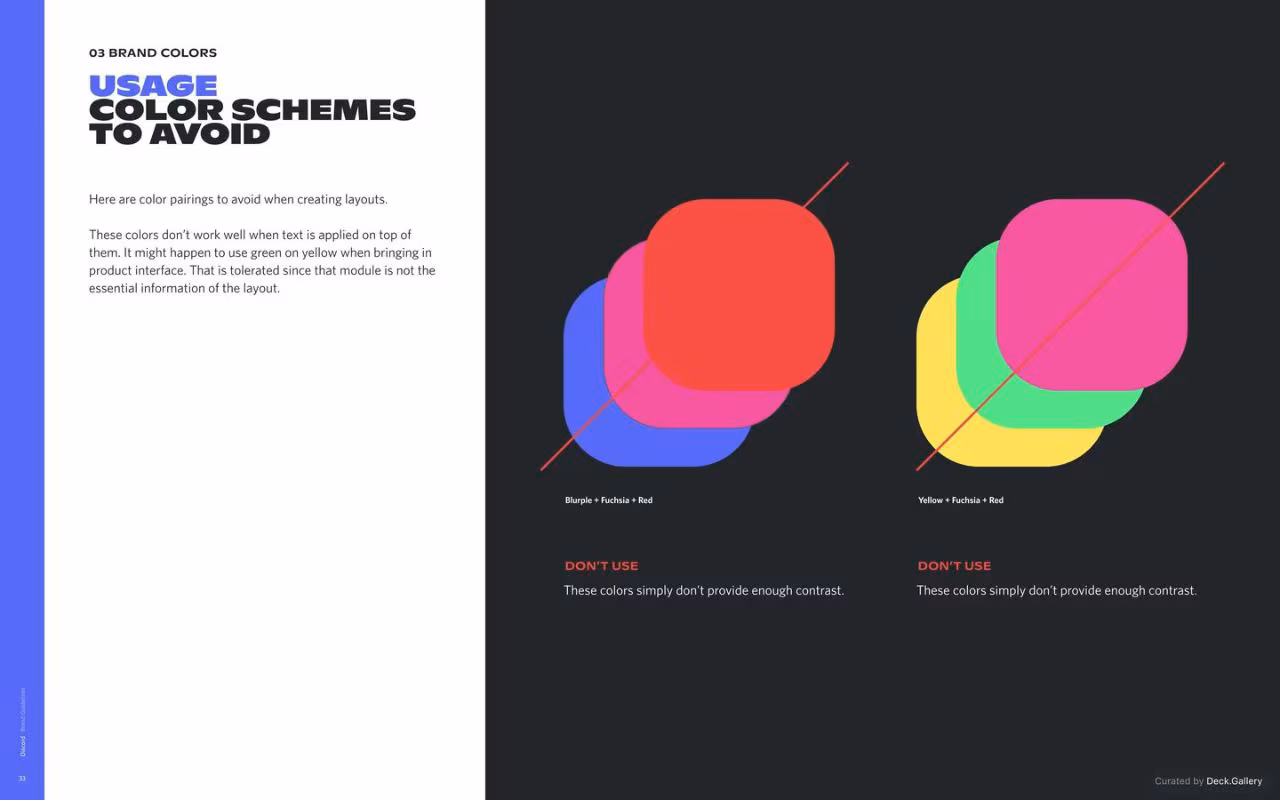 Discord Brand Guidelines 2021, slide 33