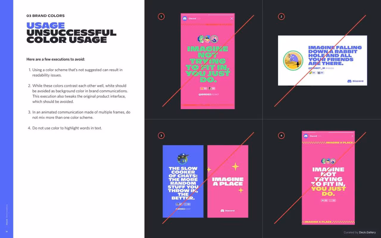 Discord Brand Guidelines 2021, slide 38
