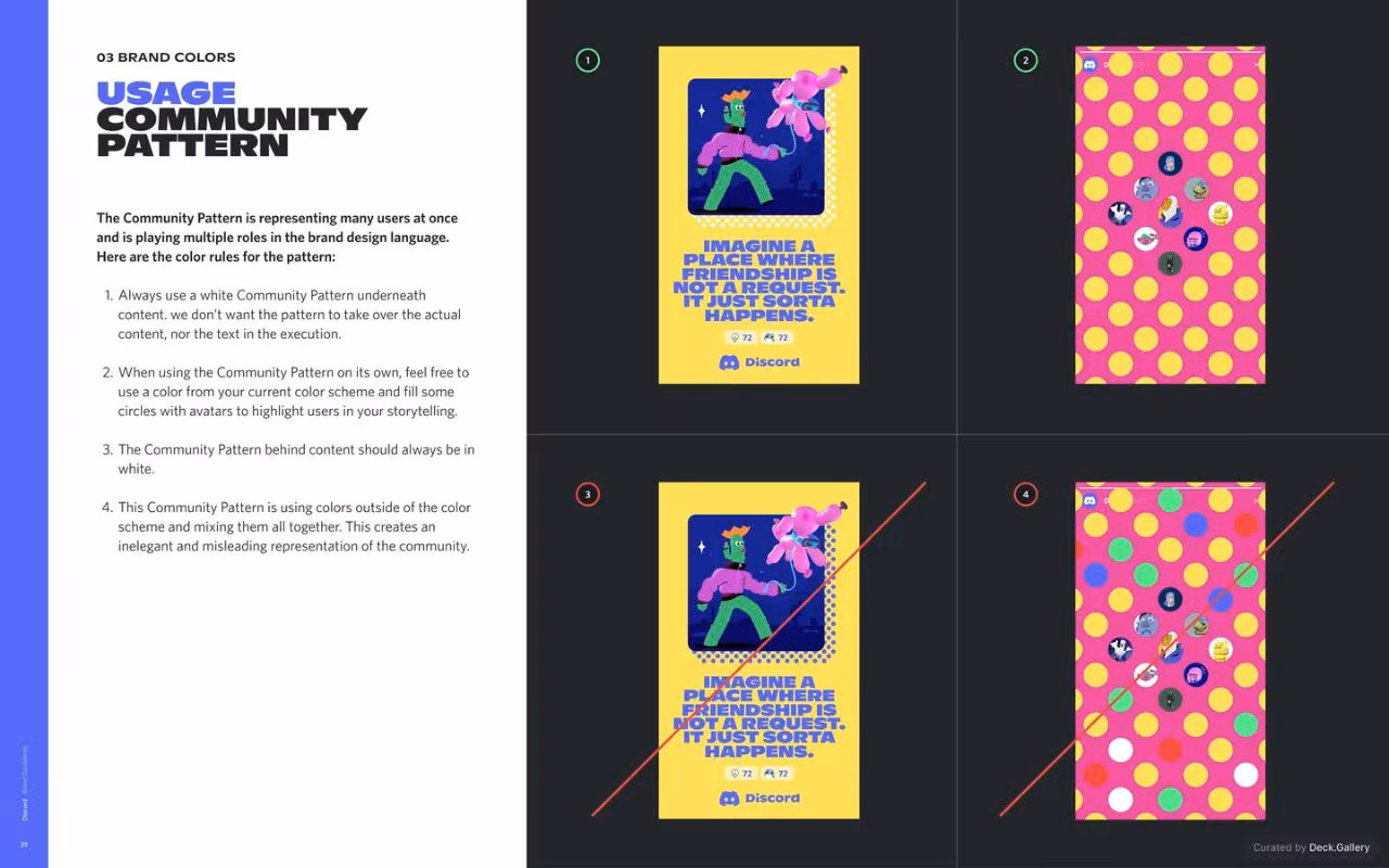 Discord Brand Guidelines 2021, slide 39