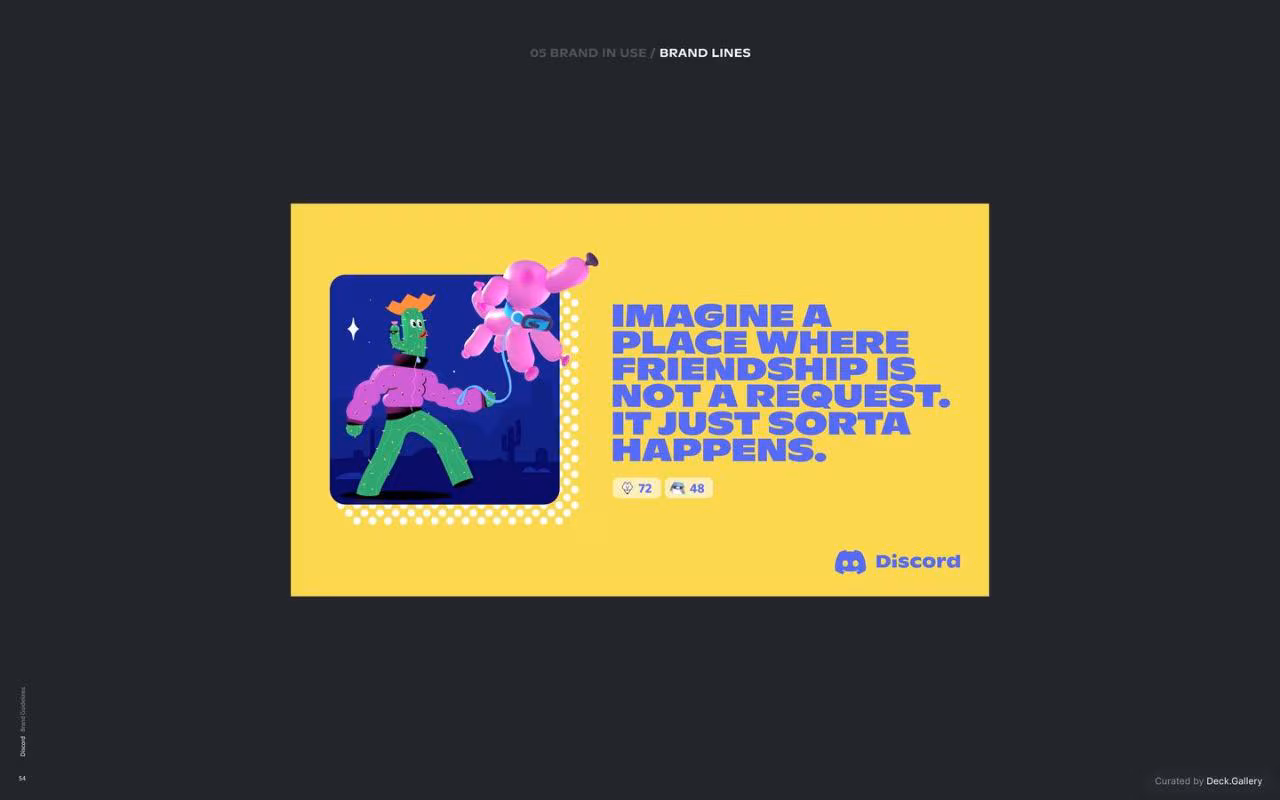 Discord Brand Guidelines 2021, slide 54