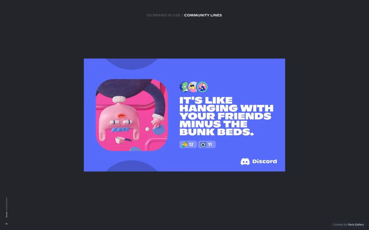 Discord Brand Guidelines 2021, slide 58