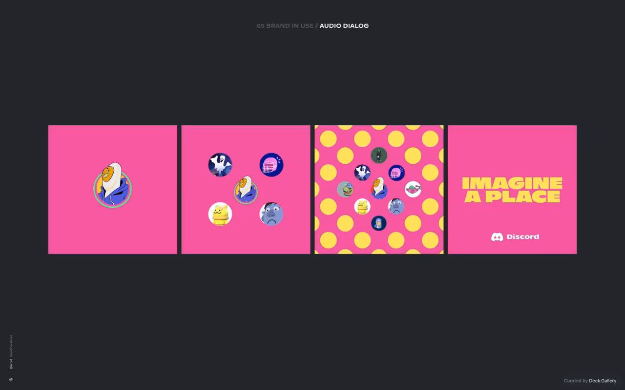 Discord Brand Guidelines 2021, slide 65