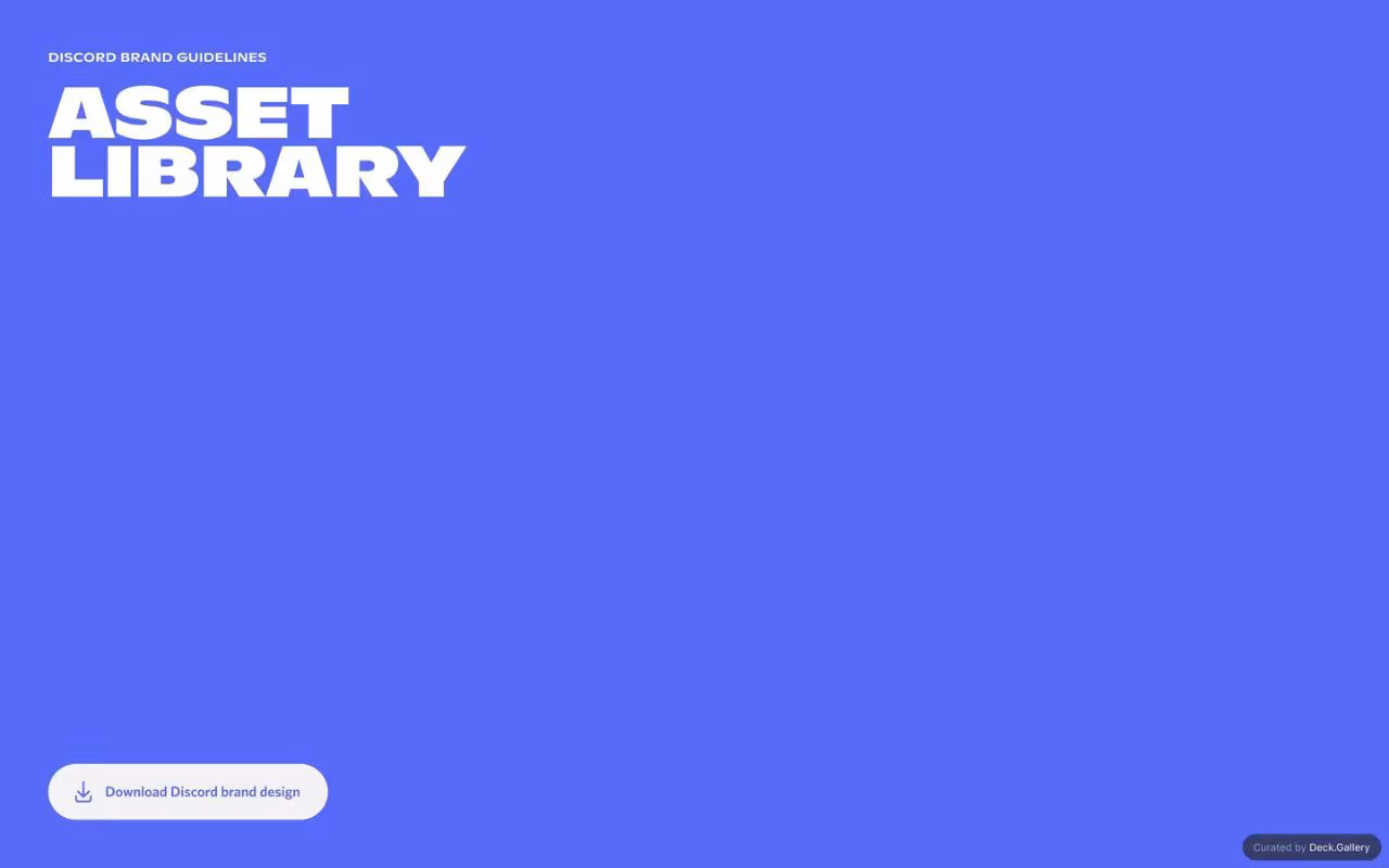 Discord Brand Guidelines 2021, slide 72