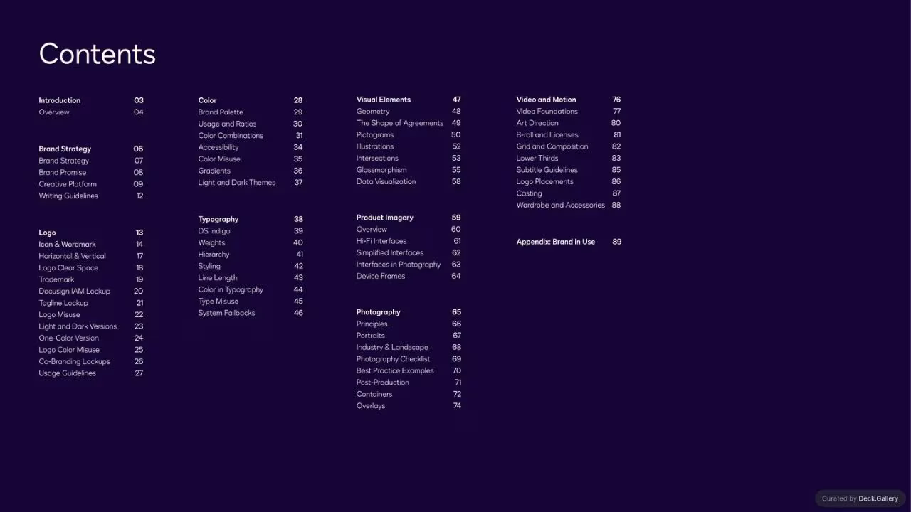 Docusign Brand Identity Guidelines 2024, slide 2