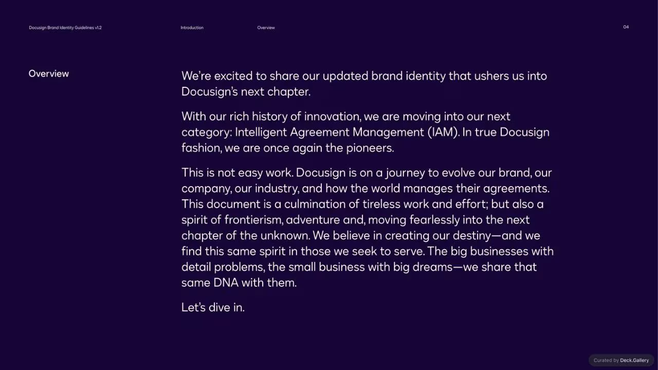 Docusign Brand Identity Guidelines 2024, slide 4