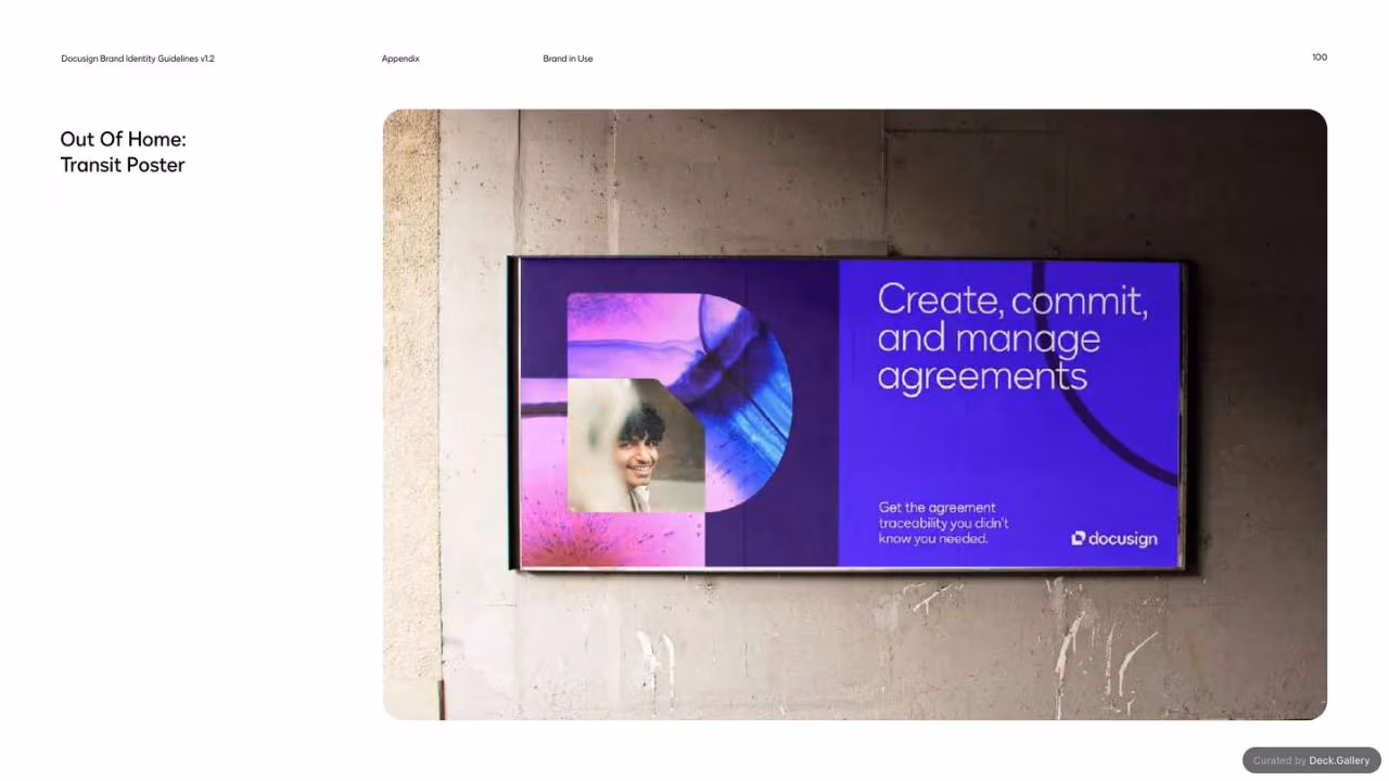 Docusign Brand Identity Guidelines 2024, slide 100