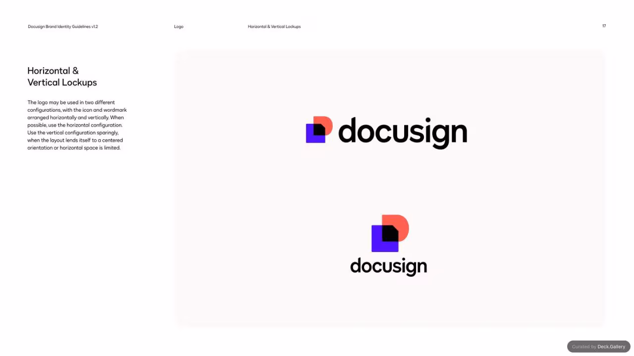 Docusign Brand Identity Guidelines 2024, slide 17
