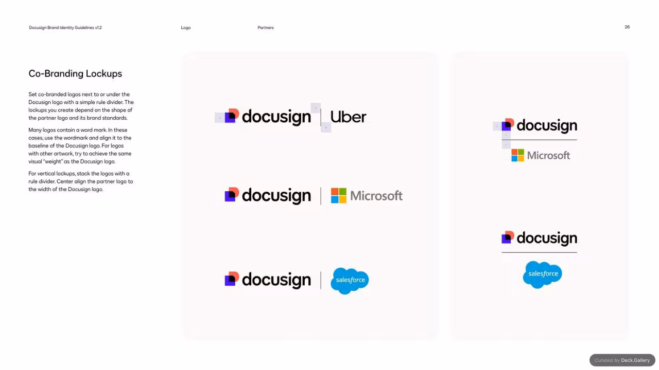 Docusign Brand Identity Guidelines 2024, slide 26