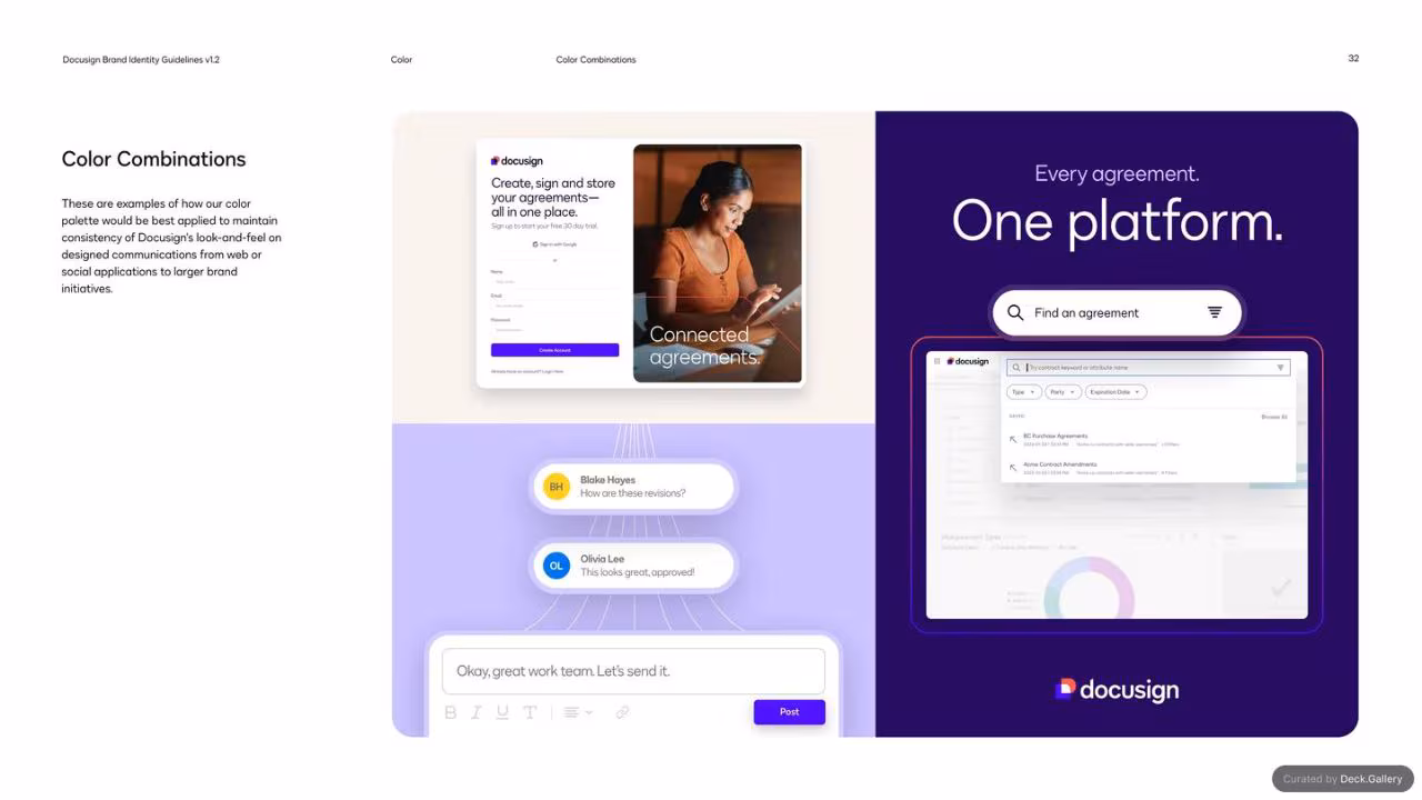 Docusign Brand Identity Guidelines 2024, slide 32
