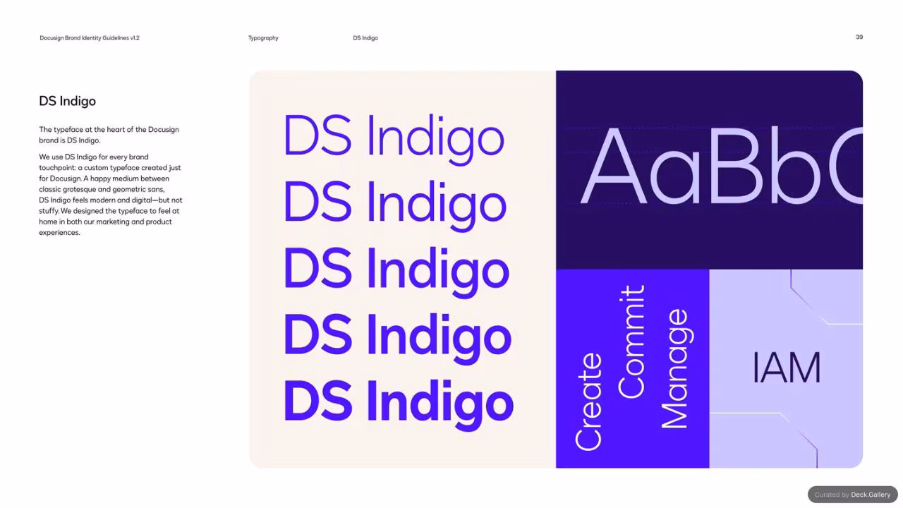 Docusign Brand Identity Guidelines 2024, slide 39