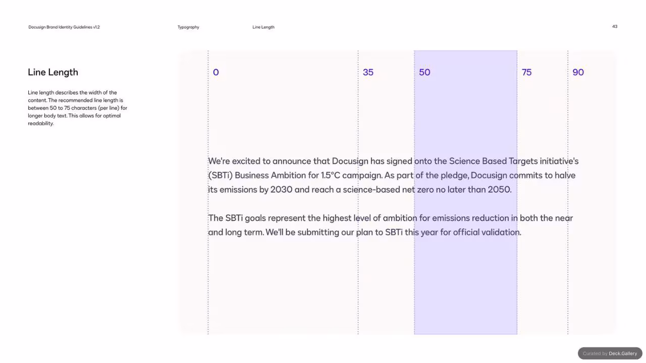 Docusign Brand Identity Guidelines 2024, slide 43