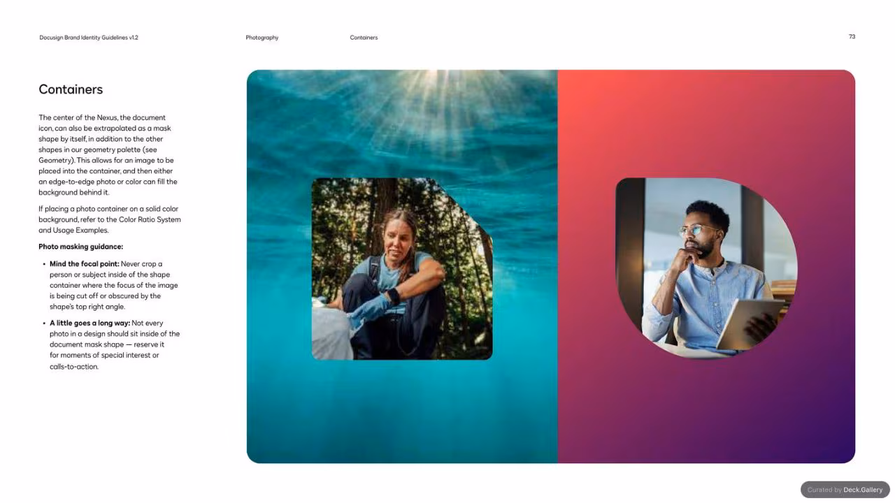 Docusign Brand Identity Guidelines 2024, slide 73