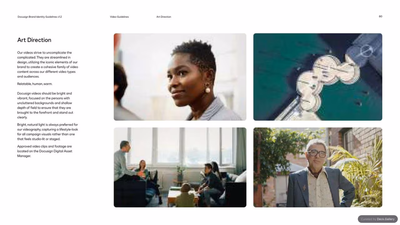 Docusign Brand Identity Guidelines 2024, slide 80