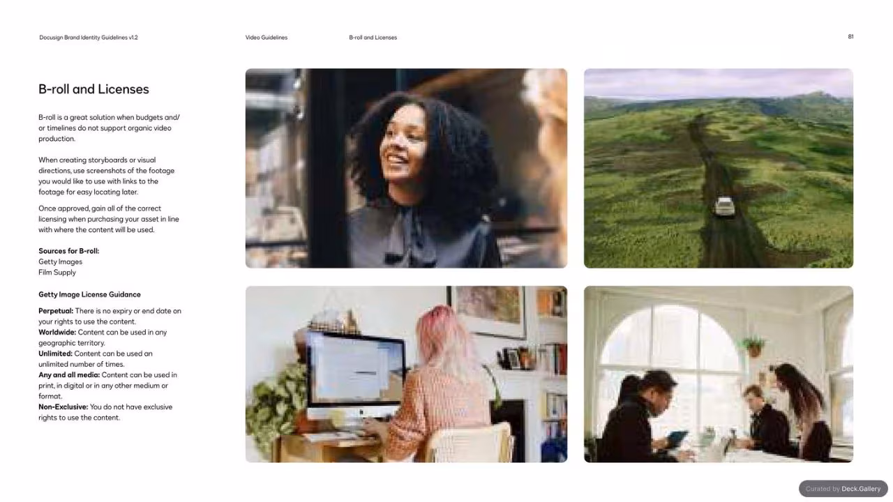 Docusign Brand Identity Guidelines 2024, slide 81