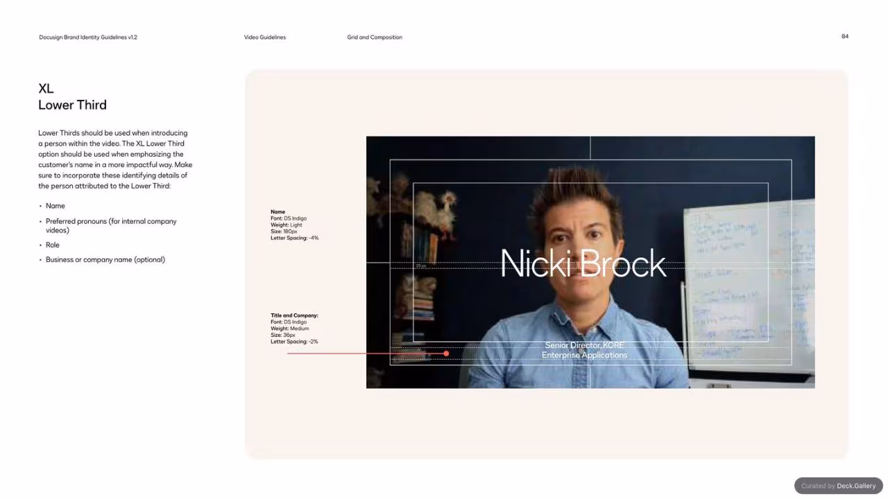 Docusign Brand Identity Guidelines 2024, slide 84