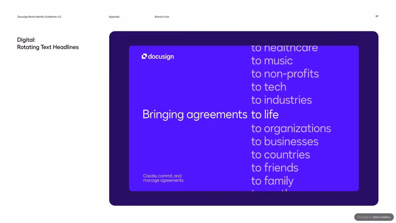 Docusign Brand Identity Guidelines 2024, slide 97