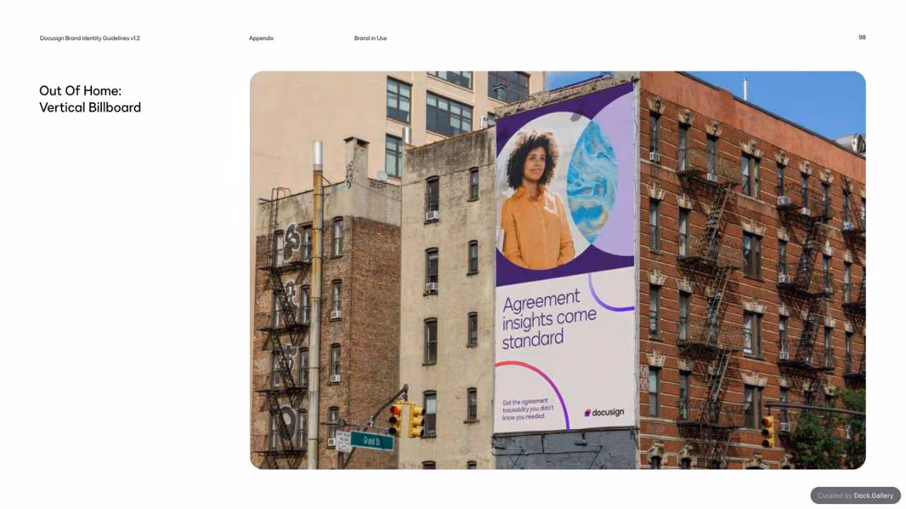 Docusign Brand Identity Guidelines 2024, slide 98