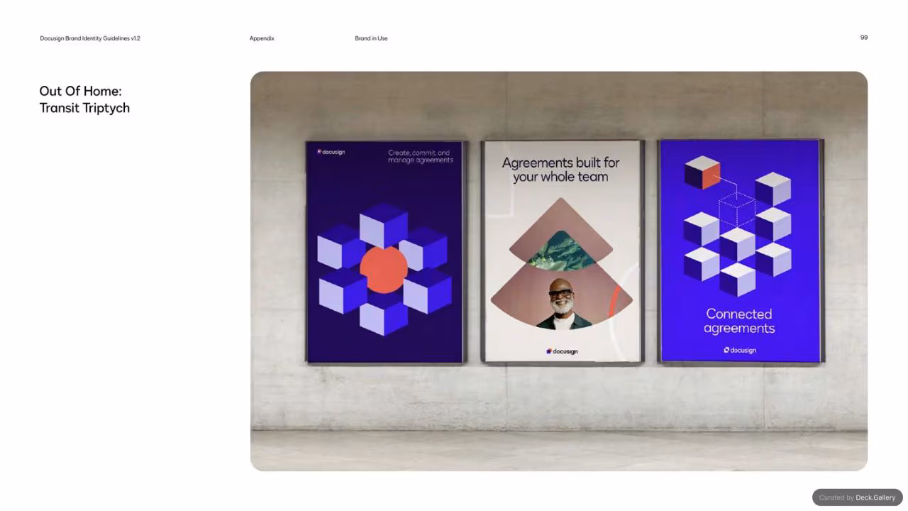 Docusign Brand Identity Guidelines 2024, slide 99