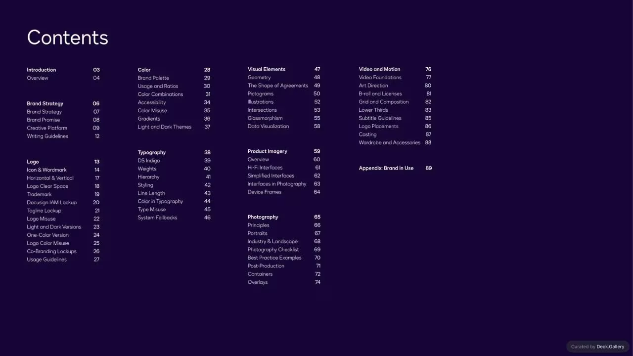 DocuSign Brand Identity Guidelines 2024, slide 2