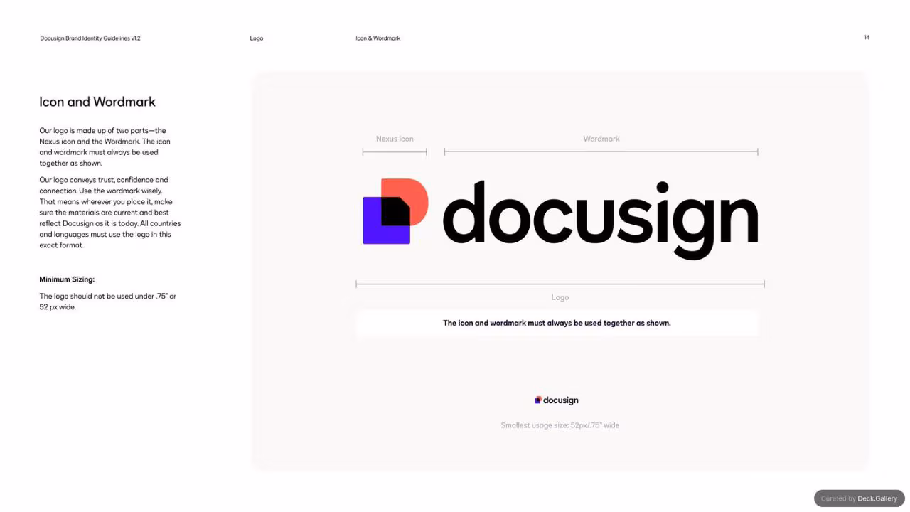 DocuSign Brand Identity Guidelines 2024, page 14