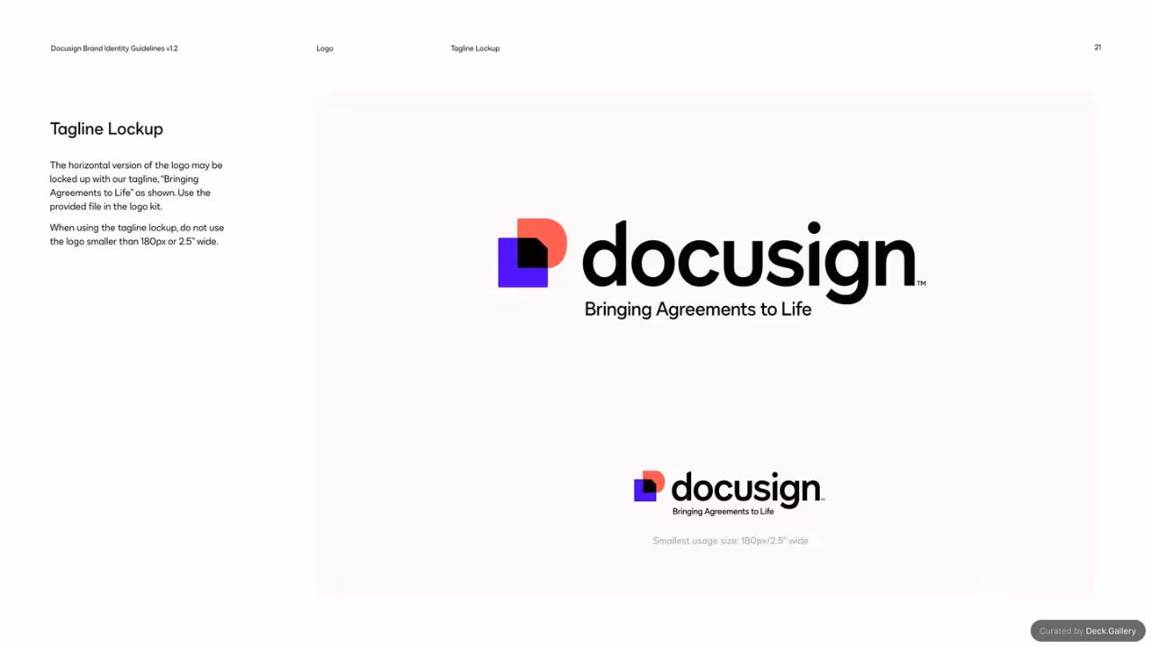 DocuSign Brand Identity Guidelines 2024, slide 21