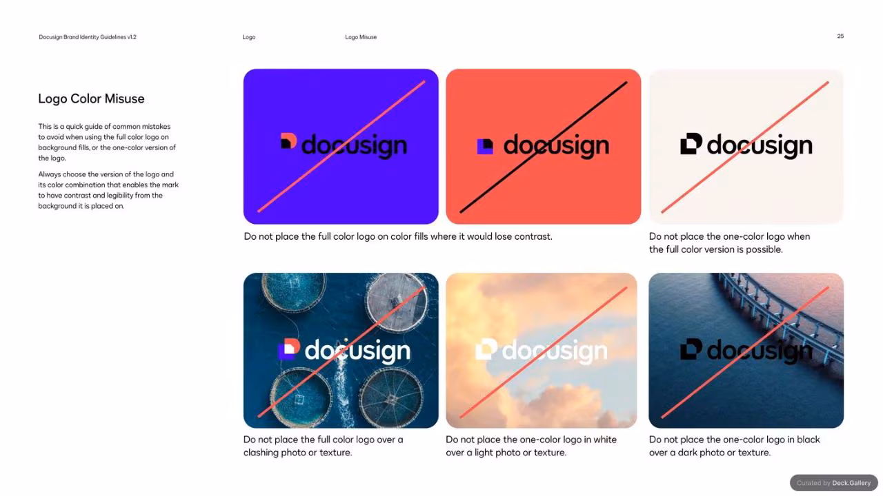 DocuSign Brand Identity Guidelines 2024, slide 25