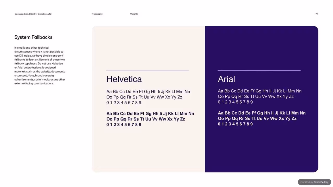 DocuSign Brand Identity Guidelines 2024, slide 46