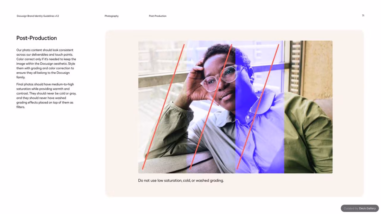 DocuSign Brand Identity Guidelines 2024, slide 71