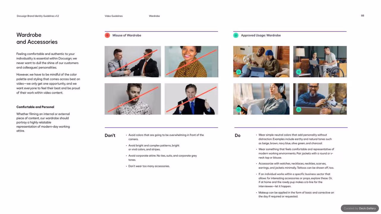 DocuSign Brand Identity Guidelines 2024, page 88