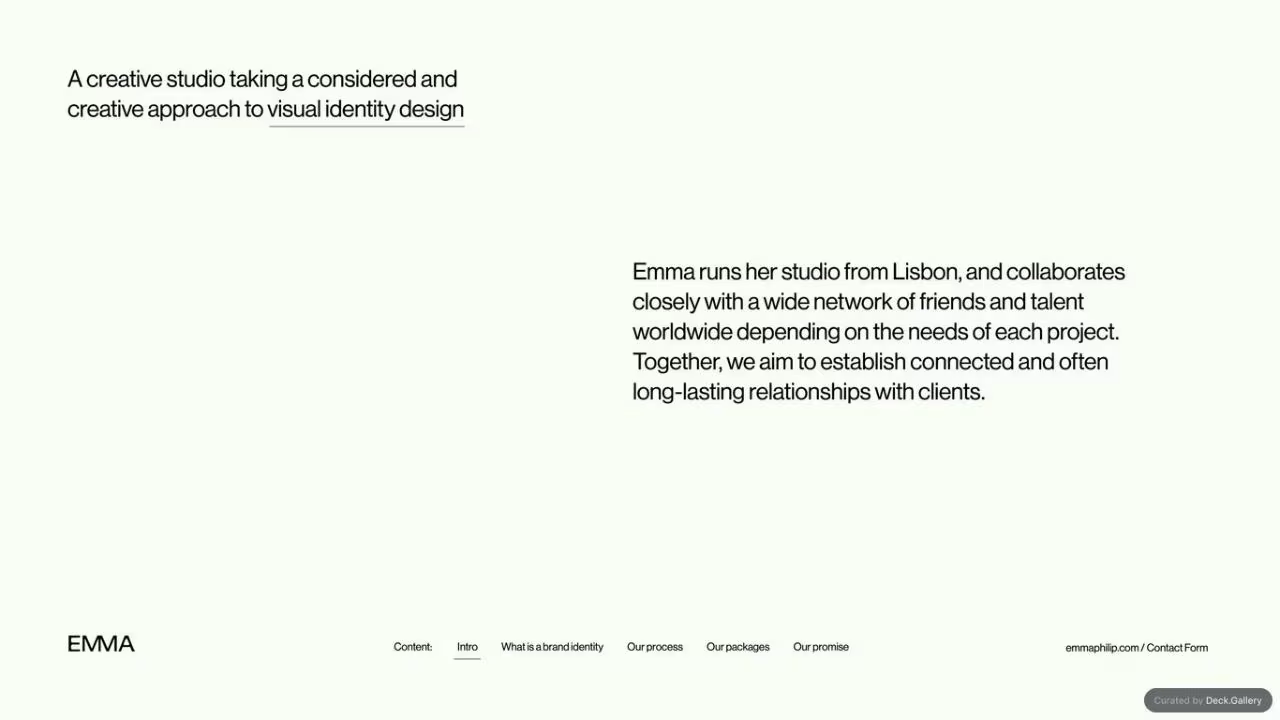Emma Capabilities Deck 2023, slide 2