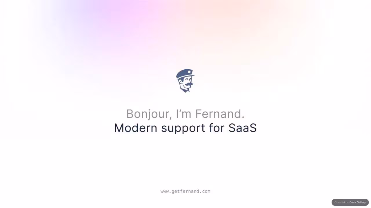 Fernand Pitch Deck 2023