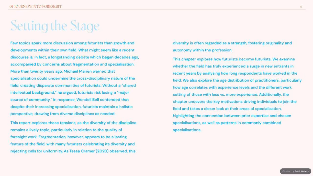 Foresight Folk: Growing Foresight 2024, slide 6