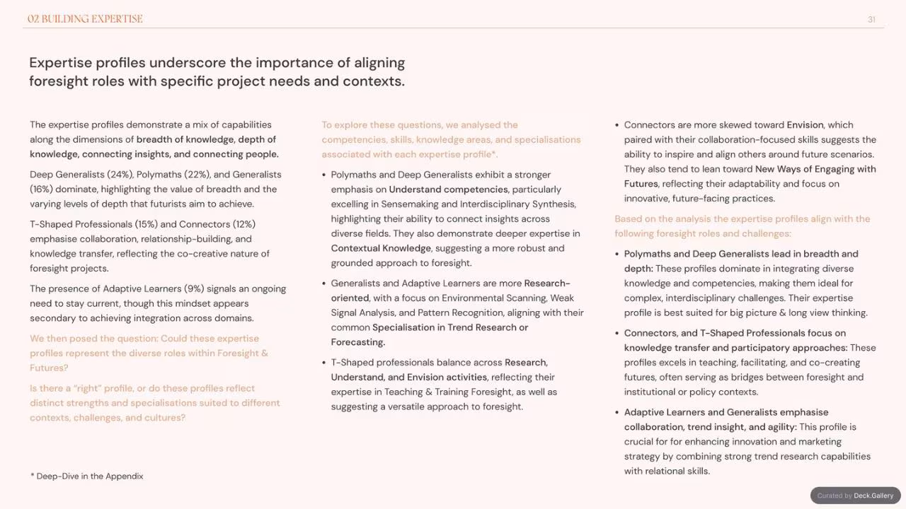 Foresight Folk: Growing Foresight 2024, slide 31