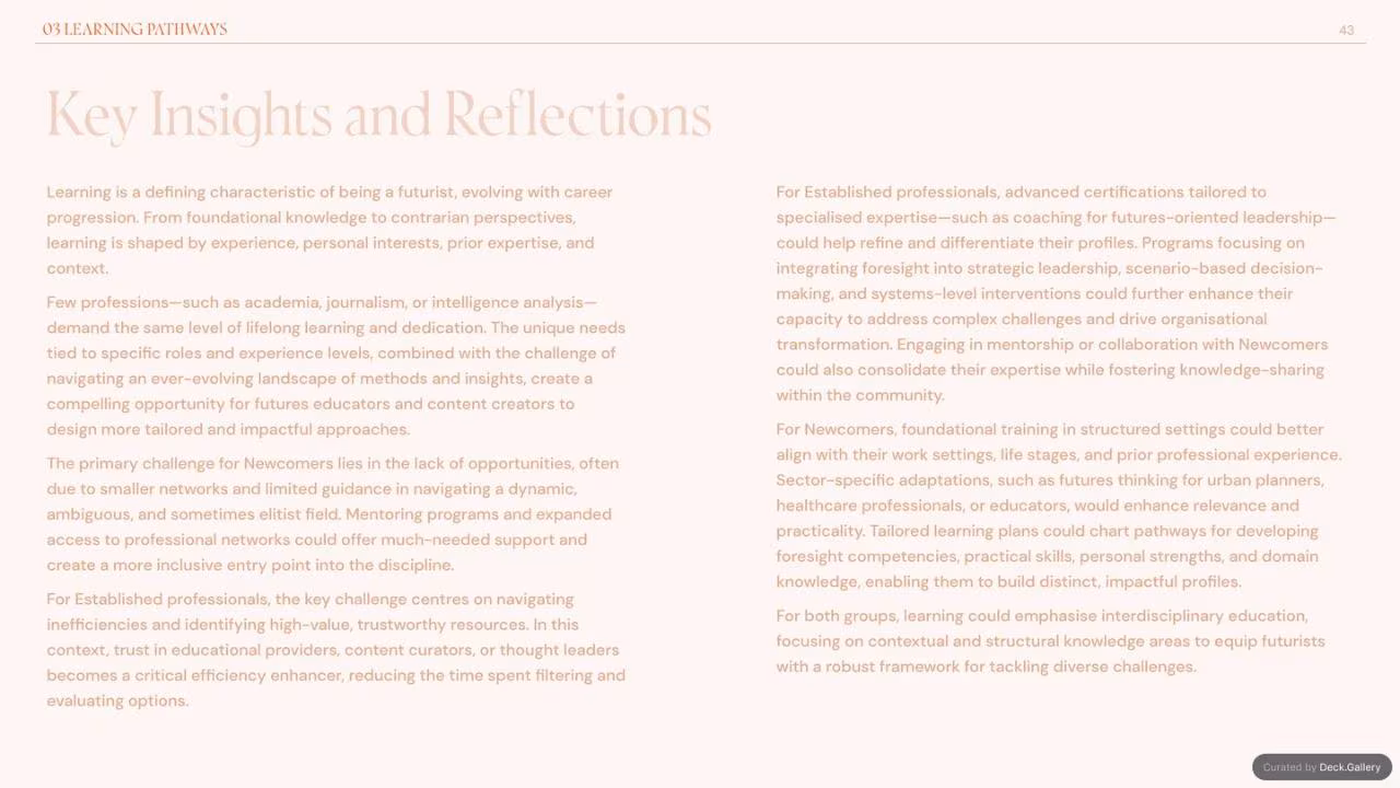 Foresight Folk: Growing Foresight 2024, slide 43