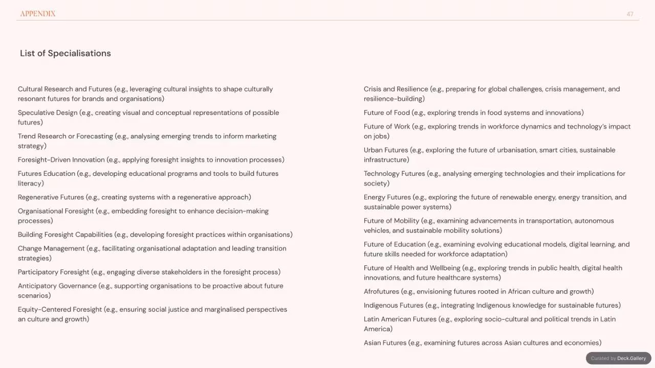 Foresight Folk: Growing Foresight 2024, slide 47
