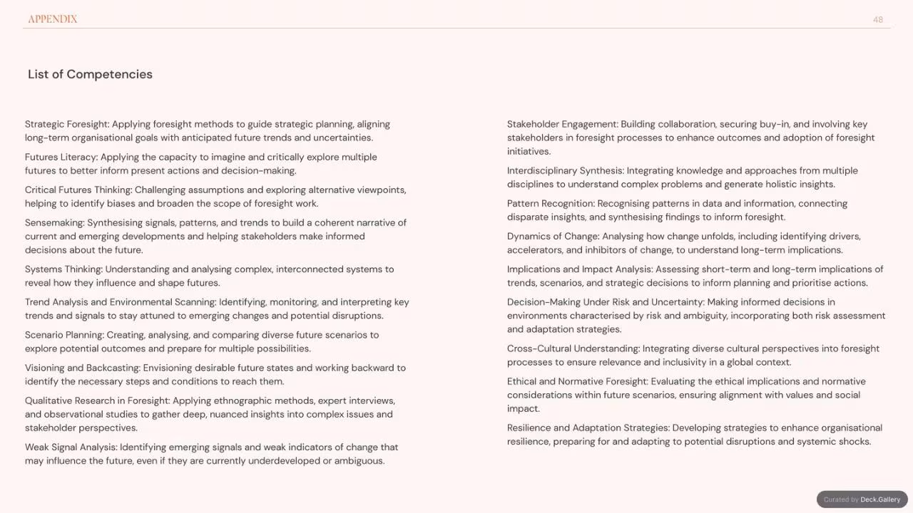 Foresight Folk: Growing Foresight 2024, slide 48