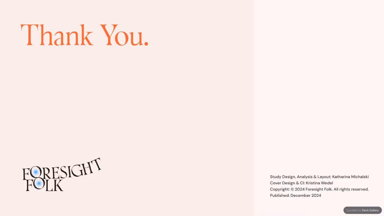 Foresight Folk: Growing Foresight 2024, slide 65