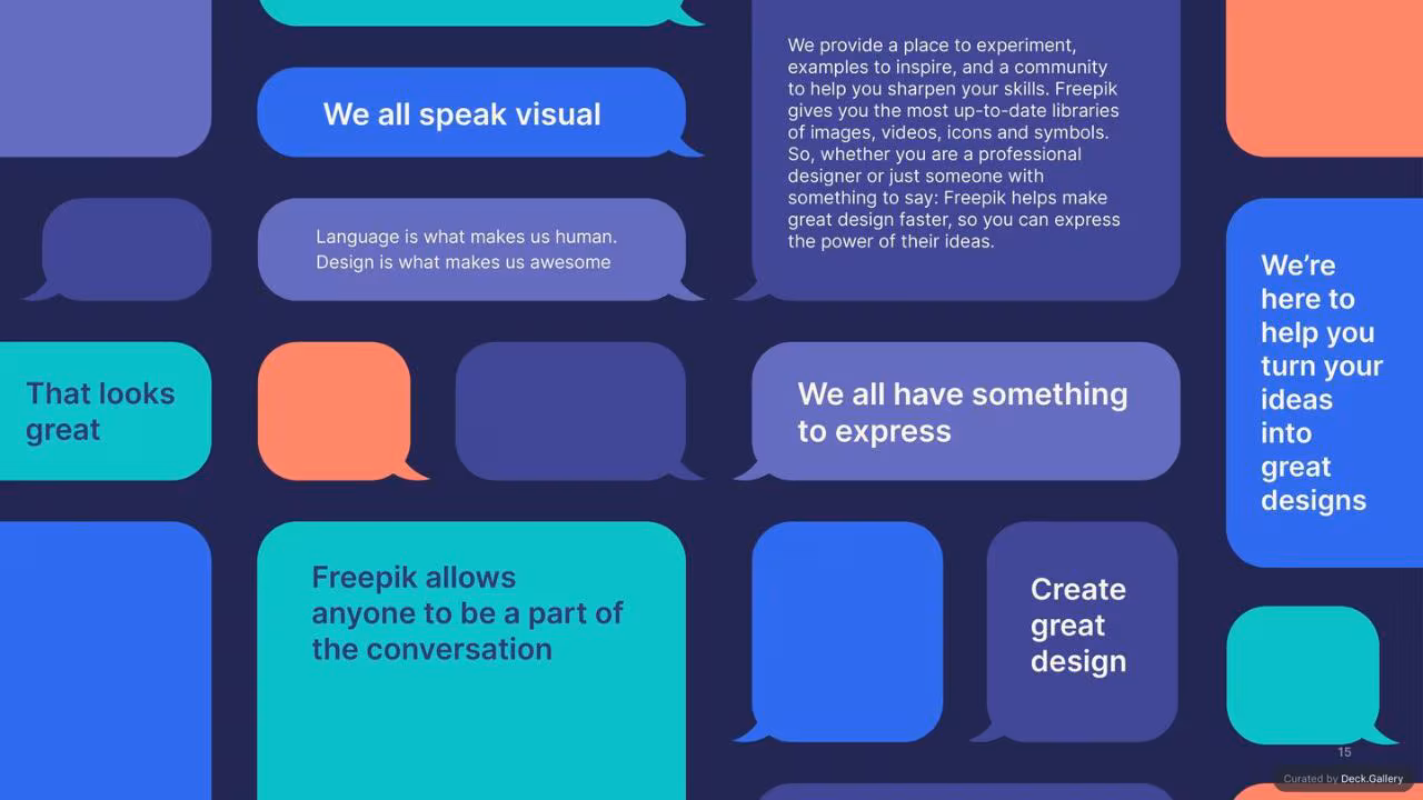 Freepik Brand Guidelines 2023, slide 15