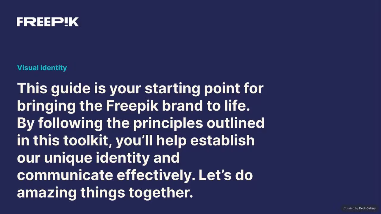 Freepik Brand Guidelines 2023, slide 30