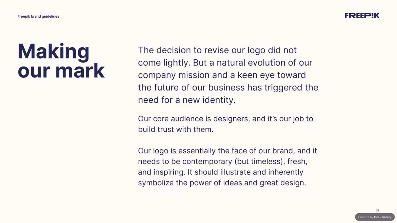 Freepik Brand Guidelines 2023, slide 32