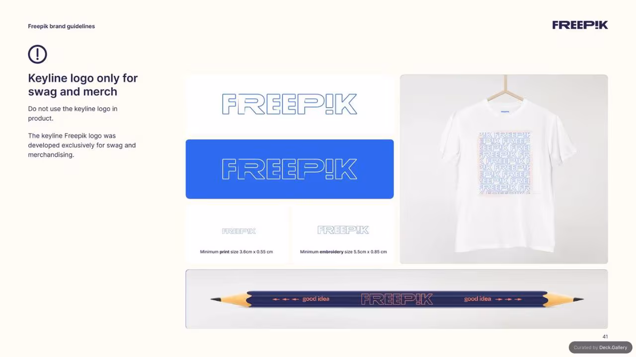 Freepik Brand Guidelines 2023, slide 41