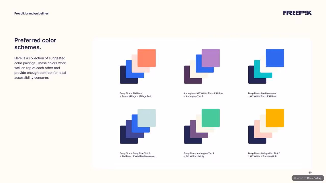 Freepik Brand Guidelines 2023, slide 60