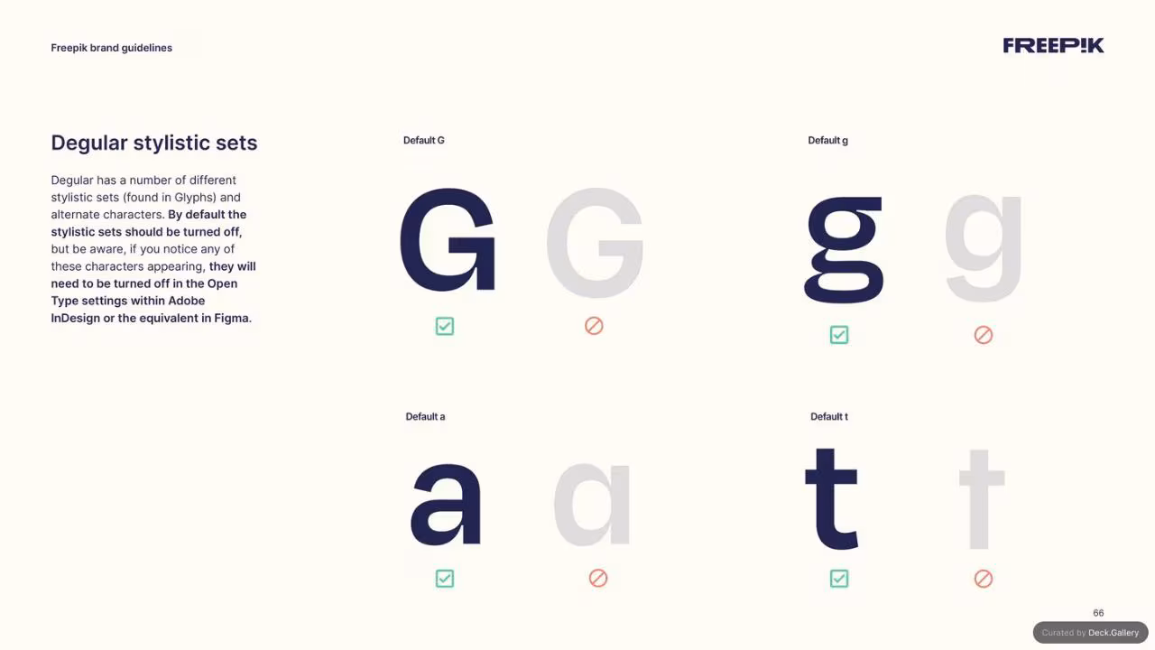 Freepik Brand Guidelines 2023, slide 66
