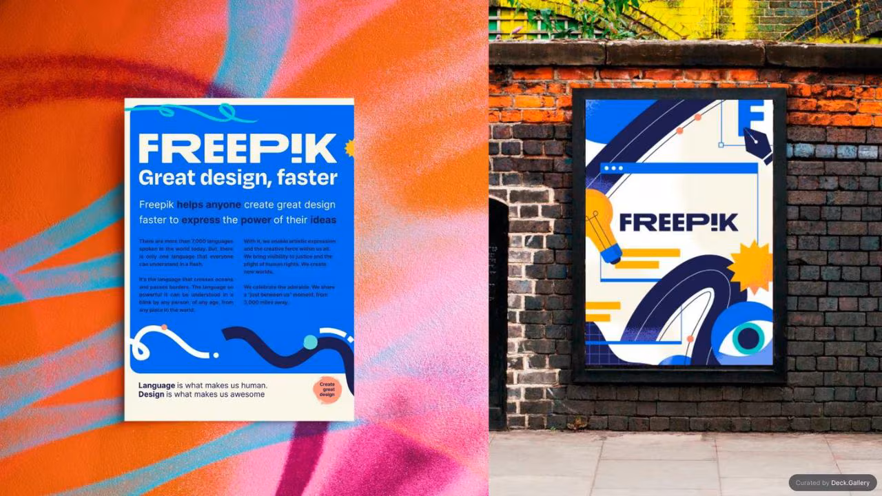 Freepik Brand Guidelines 2023, slide 85