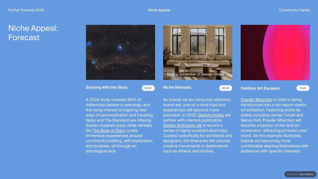 Design Hotels Further Forecast 2025, slide 20