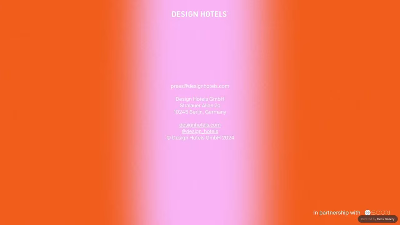 Design Hotels Further Forecast 2025, slide 50